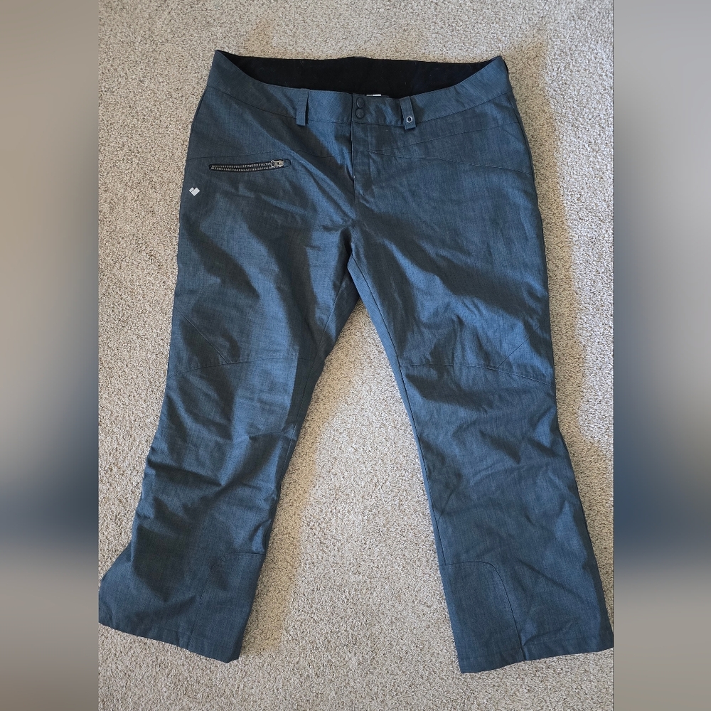 Obermeyer women's grey ski pants size 20